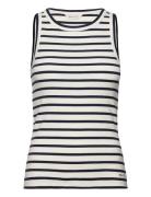 Striped Tank Top GANT Cream