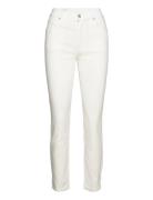 Slim Cropped White Jeans GANT Cream