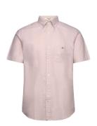 Reg Oxford Ss Shirt GANT Pink
