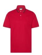 Contrast Tipping Ss Pique Polo GANT Red