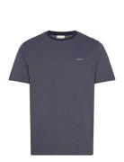 4-Col Oxford Regular Ss T-Shirt GANT Blue