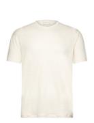Linen Ss T-Shirt GANT Cream