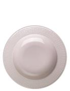 Swedish Grace Plate Deep 25Cm Rörstrand Pink