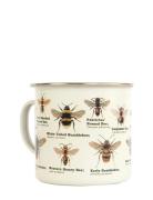 Mug Enamel Bee Gift Republic Patterned