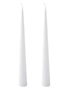 Hand Dipped Decoration Candles, 2 Pack Kunstindustrien White