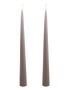 Hand Dipped Decoration Candles, 2 Pack Kunstindustrien Grey