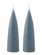 Hand Dipped C -Shaped Candles, 2 Pack Kunstindustrien Blue