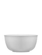 Rhombe Serveringsskål Ø17.5 Cm Hvid Lyngby Porcelæn White