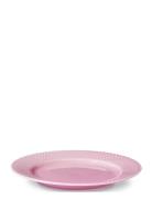 Rhombe Color Frokosttallerken Lyngby Porcelæn Pink