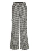 Pants Sparkly Houndstooth ROTATE Birger Christensen Black