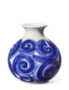 Tulle Vase H10.5 Cm Blå Kähler Blue