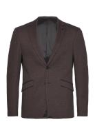 Milano Jersey Blazer Clean Cut Copenhagen Brown