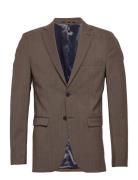 Slhslim-Elon Blz Flex B Noos Selected Homme Brown