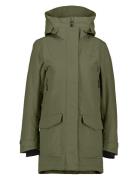 Frida Wns Parka 7 Didriksons Green