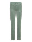 Del Ray Classic Velour Pant Pocket Design Juicy Couture Green