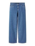 Nlftoizza Dnm Lw Wide Pant Noos LMTD Blue