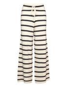 Seek Rib Pants Stripe Moshi Moshi Mind Patterned