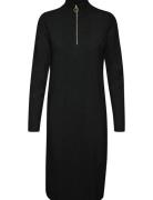 Crdela Knit Dress - Mollie Fit Cream Black