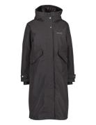 Mia Wns Parka L Didriksons Black