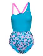 Nike G Asymmetrical Monokini NIKE SWIM Patterned