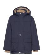Kastorio Fleece Lined Winter Jacket. Grs Mini A Ture Navy