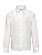 Jjelinen Blend Shirt Ls Sn Jnr Jack & J S White