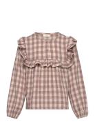 Nmfbeate Ls Loose Shirt Lil Lil'Atelier Brown