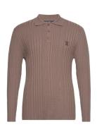 Rashiem Ls Polo Daily Paper Brown