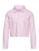 Kogholly Michelle Stripe Short Shirt Wvn Kids Only Pink