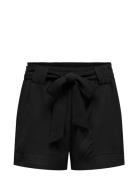Onlnova Life Lux Talia Hw Shorts Solid ONLY Black