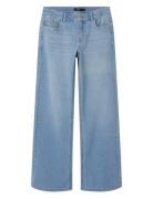 Nlftariannedeco Dnm Lw Straight Pant LMTD Blue