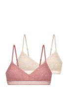 Anika-2Pp Bralette Dorina Pink