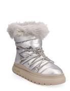 Ice-Storm Bootie Steve Madden Silver