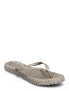 Flip Flop With Logo Ilse Jacobsen Beige