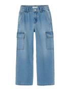 Nkfrose Hw Wide Cargo Jeans 6190-Bs Noos Name It Blue