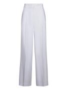 Pleated Wide Leg Pant Michael Kors White