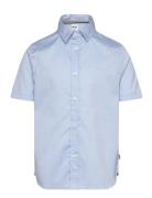 Short Sleeve Shirt BOSS Blue