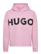 Fancy Sweatshirt Hugo Kids Pink
