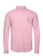 Featherweight Mesh Shirt Polo Ralph Lauren Pink