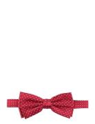 Dots Silk Bow Tie Portia 1924 Red