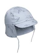 Summer Hat Reversible En Fant Blue