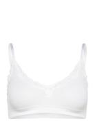 Silk Bra Top Rosemunde White