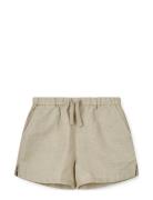 Tage Linen Shorts Liewood Burgundy