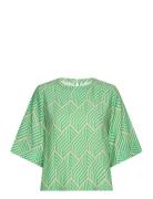 Top In Graphic Print Coster Copenhagen Green