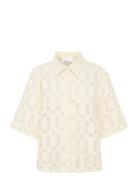 Orkidekb Shirt Karen By Simonsen Cream