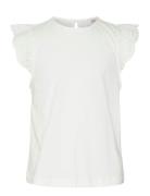 Vmemily Sl Gathering Top Jrs Girl Noos Vero Moda Girl White