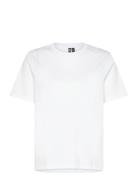 Pcria Ss Solid Tee Jrs Noos Bc Pieces White