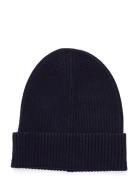 Knitted Beanie Basic Rib Lindex Blue