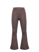 Trousers Grace Flare Brown Lindex Brown