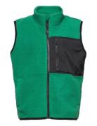 Vest Pile Uni Lindex Green